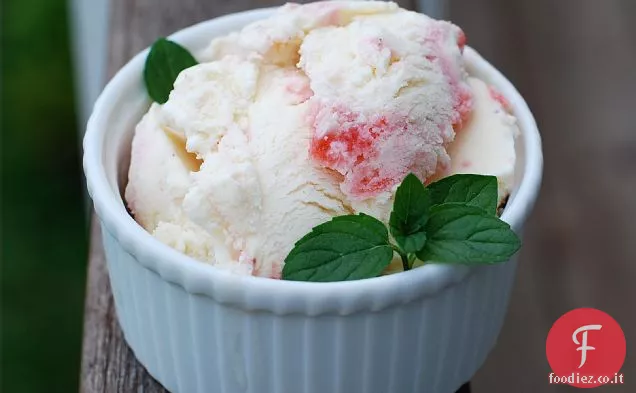 Gelato alla fragola e Menta