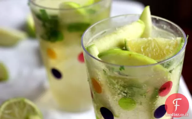 Mojito di mele e basilico