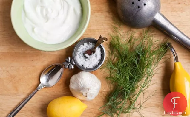 Yogurt di aneto refrigerato