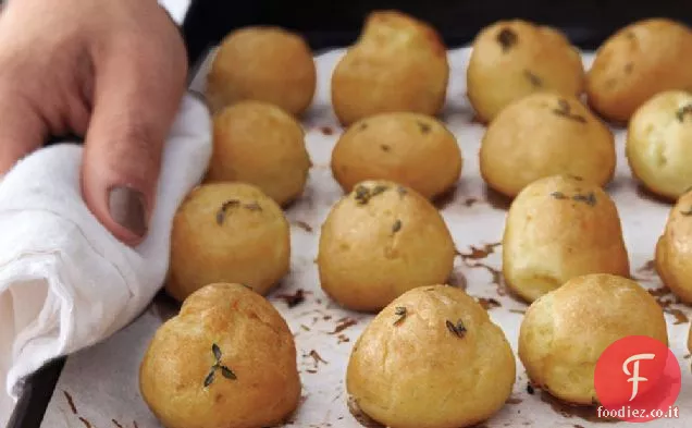 Gougères di timo