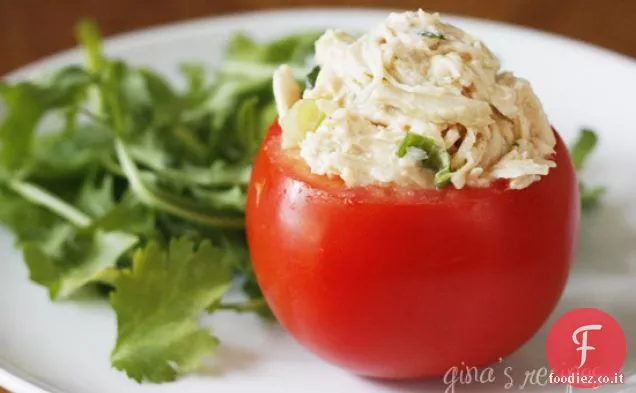 Insalata di pollo al coriandolo