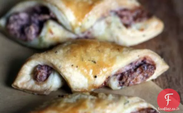 Crema di formaggio, Oliva e Rosmarino Rugelach