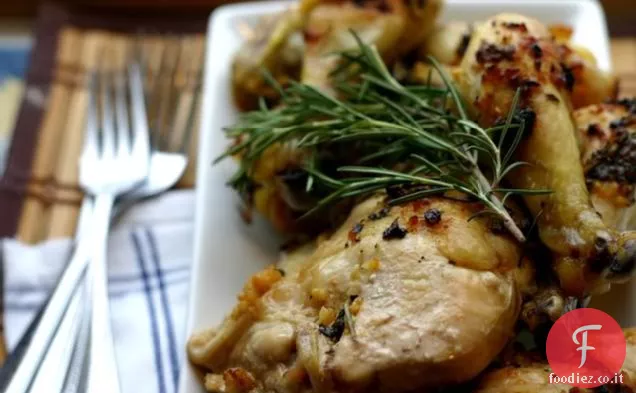 Rosmarino Limone Pollo arrosto