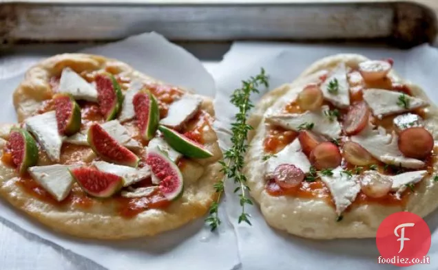 Ricetta Pizza Fig & Brie - O con uva
