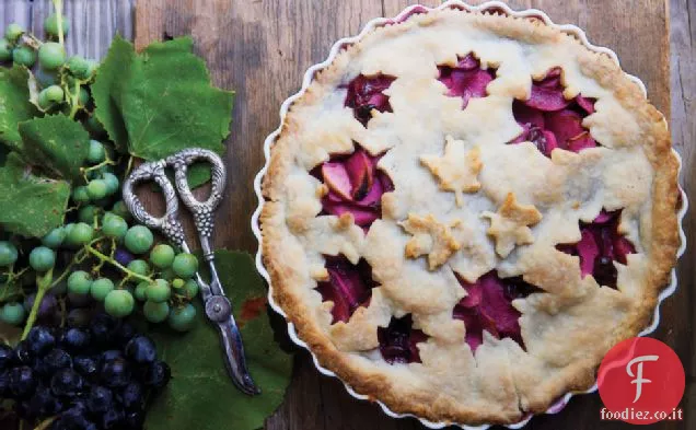 Uva & torta di mele