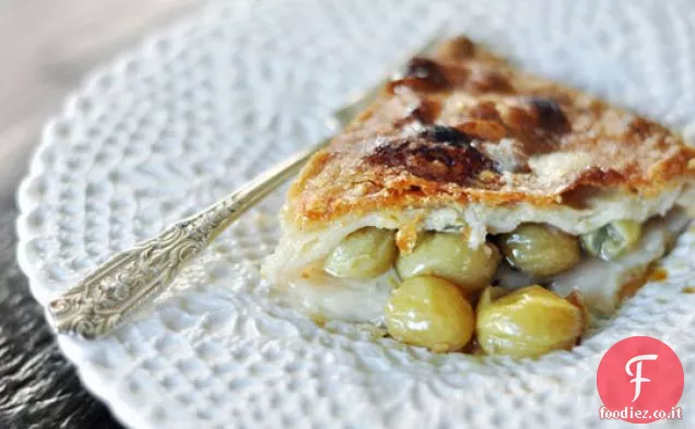 Torta di uva verde