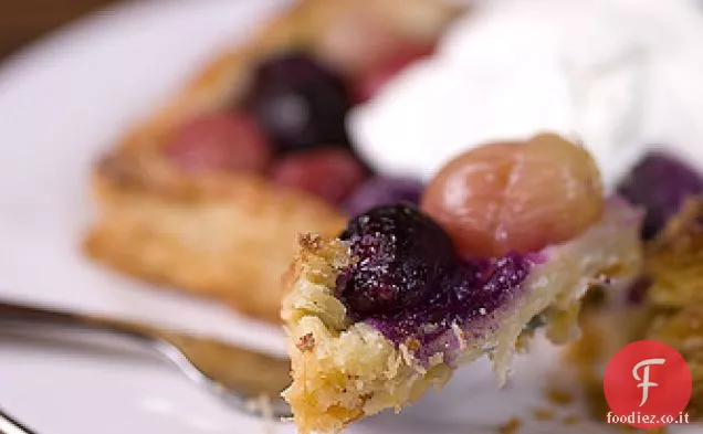 Crostata di uva tostata