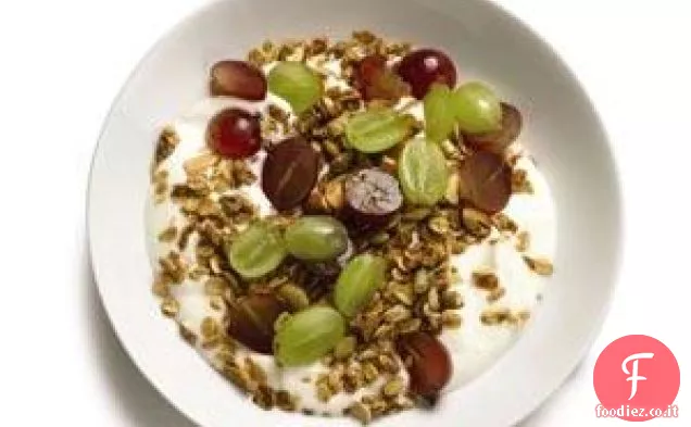Yogurt con Uva e Muesli