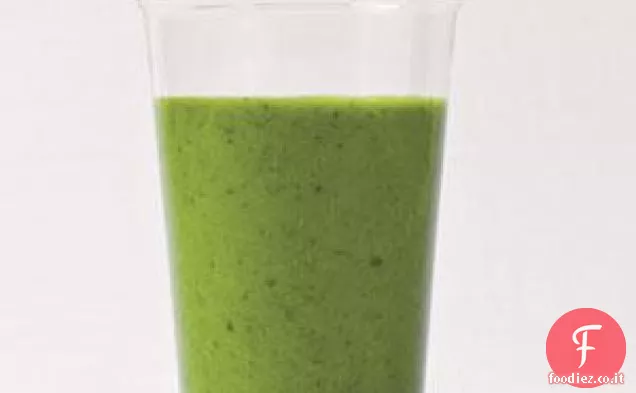 Frullato di spinaci, uva e cocco