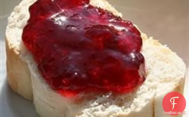 Gelatina di uva rosata