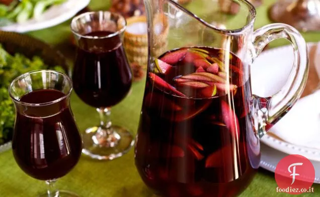 Sangria di sidro del Ringraziamento