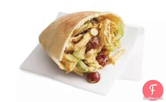 Pita di tacchino al curry