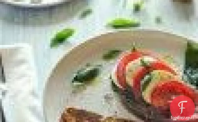 Salsa di uva verde con scalogno e menta