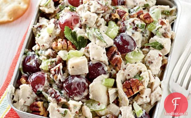Insalata di pollo di semi di papavero