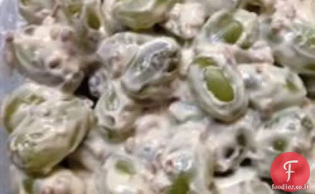 Insalata di uva verde