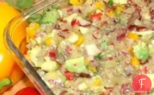 Salsa di uva e avocado