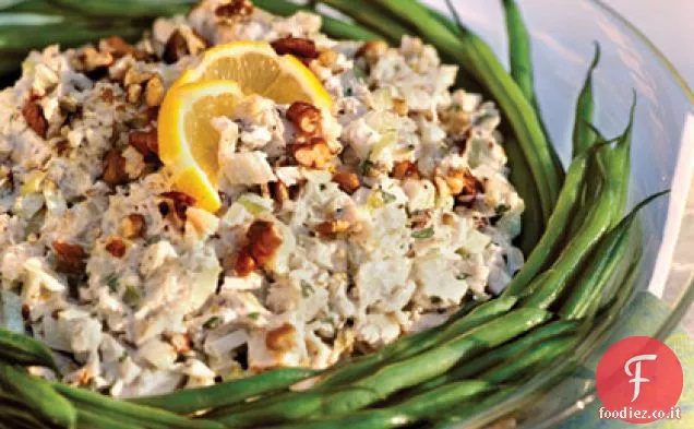 Insalata di pollo al limone e dragoncello