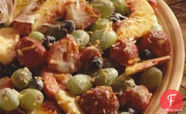 Macedonia di frutta Crème al cocco