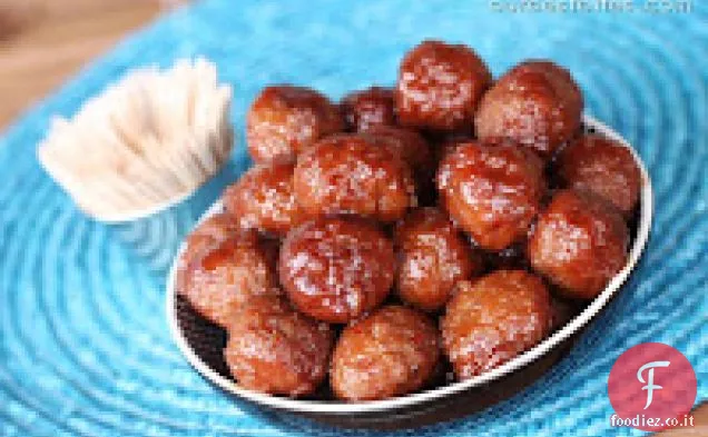 Polpette in agrodolce (o salsicce da cocktail)