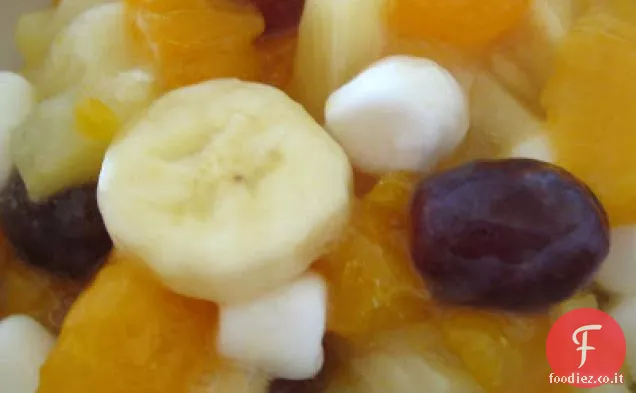 Insalata di frutta alla pesca