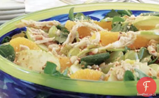 Insalata di pollo e mele