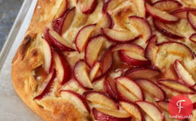Autunno Frutta Focaccia