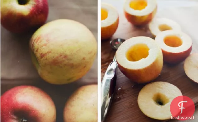 Mele al forno con spezie + Noci