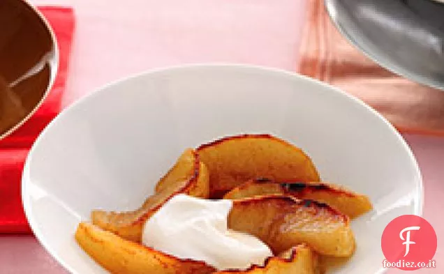 Mele Caramellate con Rosmarino fresco