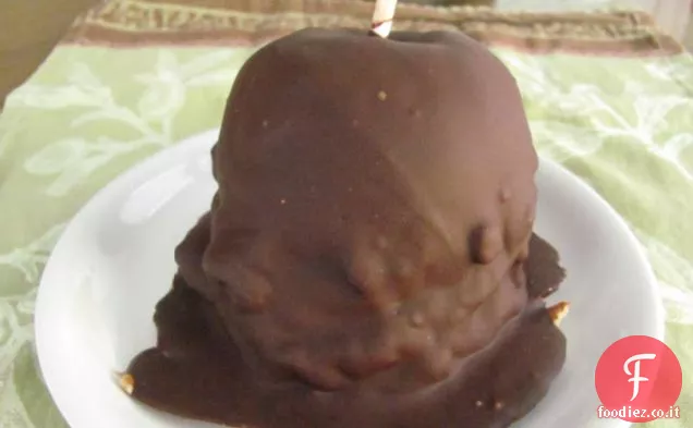 Cioccolato, caramello, e Pecan mele immerse