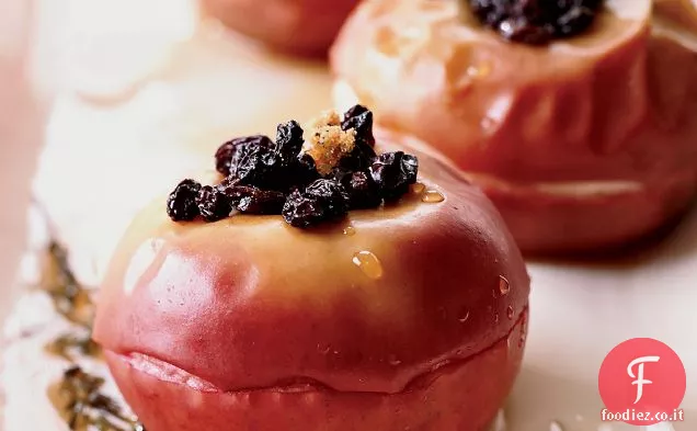 Mele al forno con ribes e Sauternes