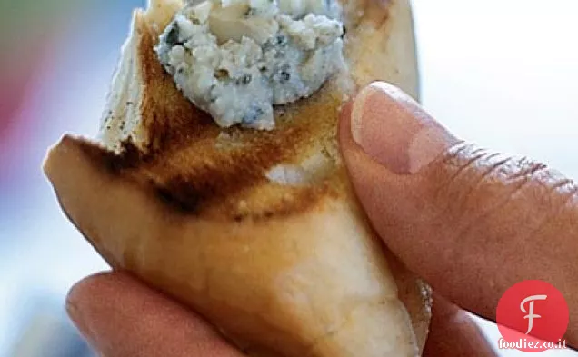 Bruschetta Gorgonzola e Mele