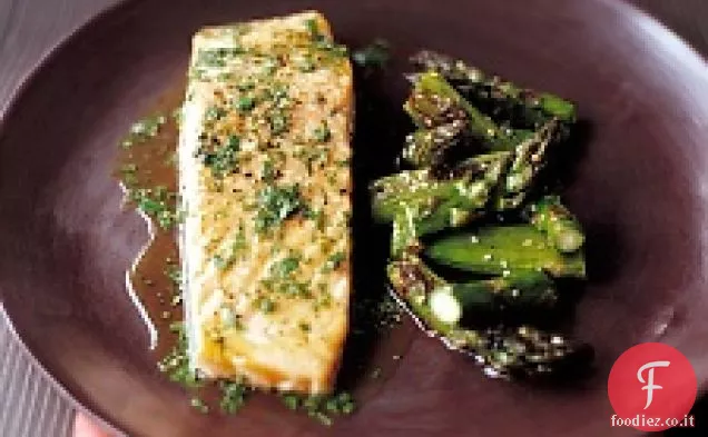 Salmone arrosto con Lime e Coriandolo