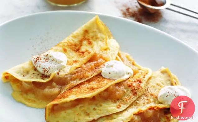 Frittelle di mela Blintz