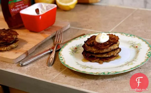 Torte di mele fritte