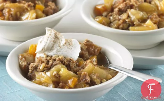 Mela integrale croccante (ricetta burro leggero)