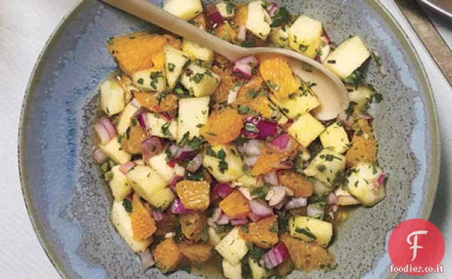Chutney fresco di mela e arancia