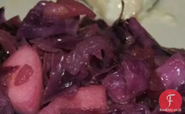 Cavolo rosso e mele