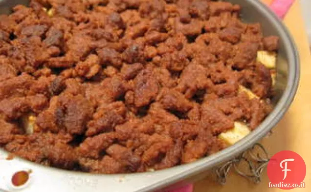 Speculoos-Crumble di mele