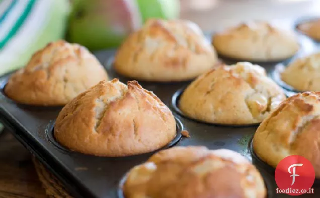 Albicocca Pecan Farina d'avena Muffin