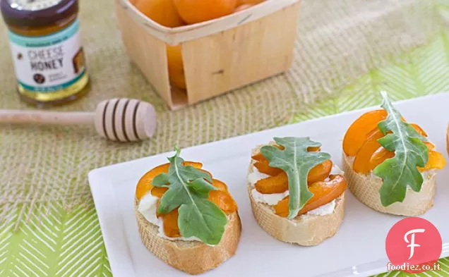Ricetta Crostini di Albicocca