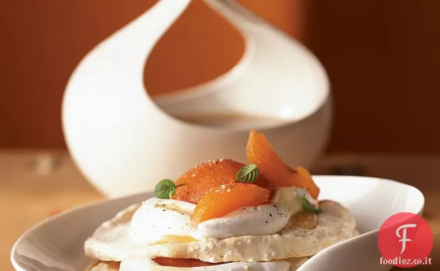 Albicocca Pavlova con crema di Camomilla