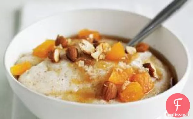 Ricetta Farina Con Albicocche e Mandorle