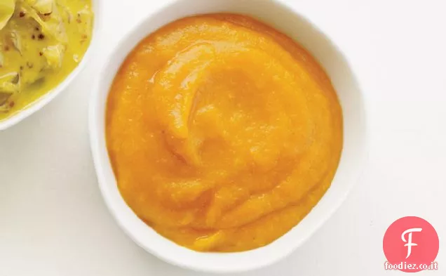 Ketchup di albicocche e pomodori al curry