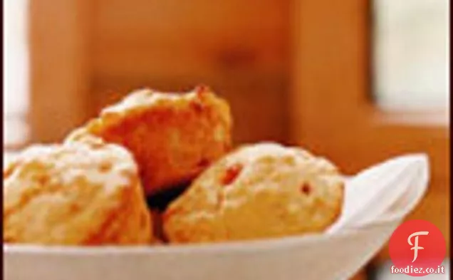 Muffin di albicocca e farina di mais