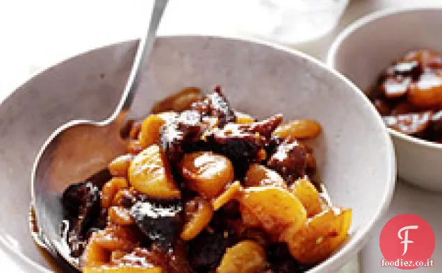 Composta di albicocche e fichi