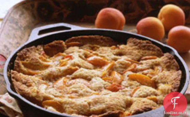 Ciabattino di albicocche e mandorle