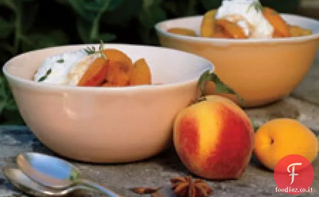 Insalata di frutta calda di pietra