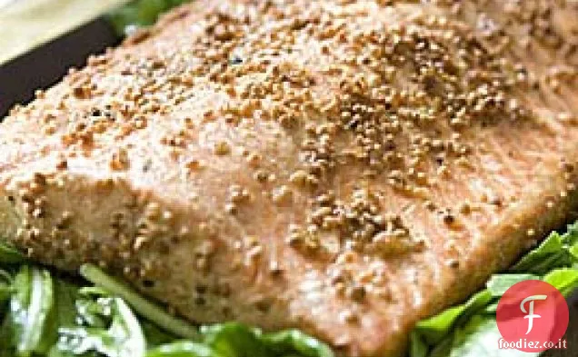 Piano cottura-Salmone speziato affumicato