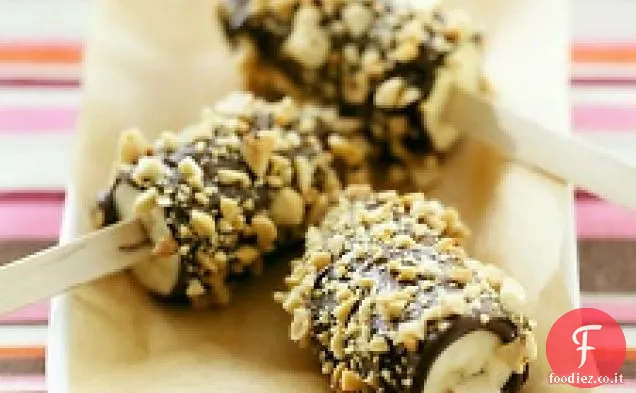 Banane ricoperte di cioccolato