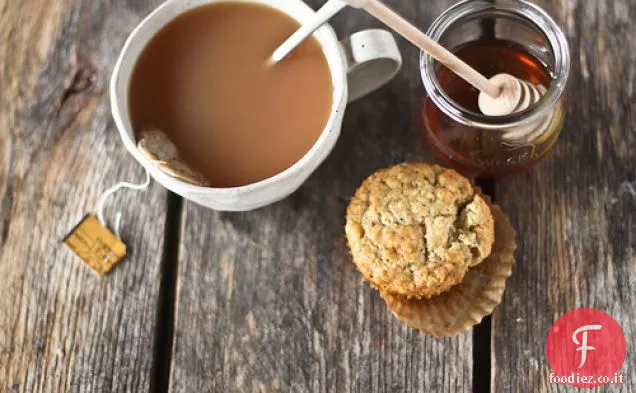 Muffin alla banana e avena